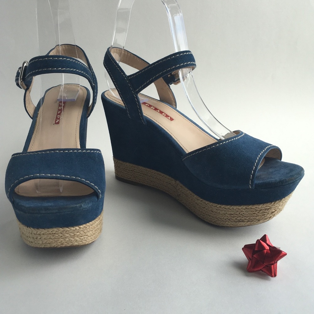 PRADA PLATFORM SANDALS